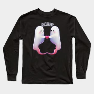 Ghoul-friend Halloween Ghosts Long Sleeve T-Shirt